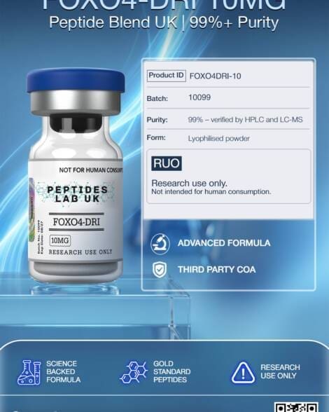FOXO4-DRI UK | Senolytic Peptide Research